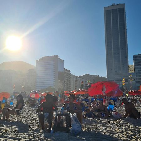 Flat Copacabana Pe Na Areia Rio de Janeiro Esterno foto